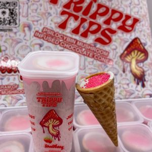 Trippy Tips Strawberry Cones